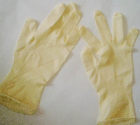 Children's disposable gloves - Box of 100 XS child sized latex gloves (fit most children aged 7+)