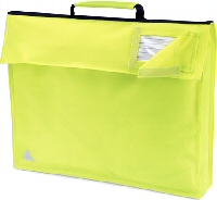 High visibility book bags / yellow bookbags / school bags