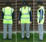 Adult Size Small High Visibility Vests / Waistcoats