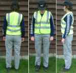 High visibility clothing (vests / waistcoats in workplace situations