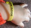 Children's Identity wristbands identification bracelets id wristbands i.d. bands child sizes sized wrist bands