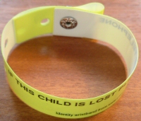 Identity wristbands (identification wristbands) - id bands for children and adults