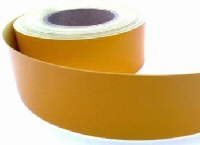 Reflective tape - yellow, self-adhesive, 50mm wide